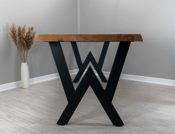 Dikey V Kütük Masa Ayak  ÖÇ-023